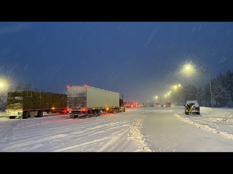 Blizzard Warning in effect in the Sierra