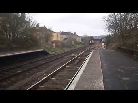 DRS Class 37's no's: 37218-37607 @ Oldfield Park {5Z67} 02-04-2015.