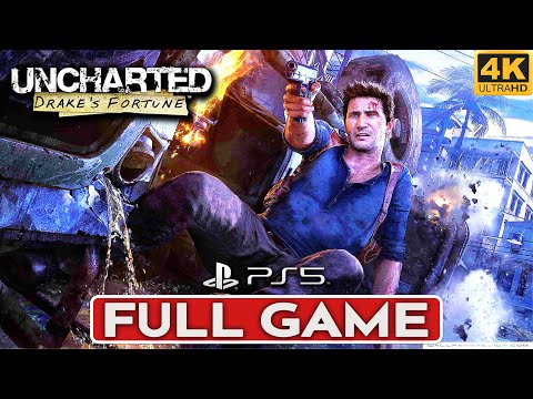 UNCHARTED DRAKE'S FORTUNE PS5 Gameplay Walkthrough Part 1 FULL GAME [4K ULTRA HD] - No Commentary