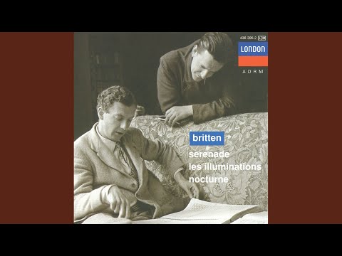 Britten: Serenade for tenor, horn & strings, Op. 31: Sonnet - O Soft Embalmer of the Still Midnight