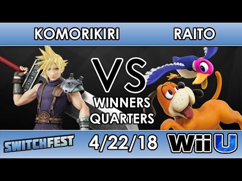 Switchfest - 2GG | Komorikiri (Cloud) VS Candee | Raito (Duck Hunt) - Smash 4 - Winners Quarters