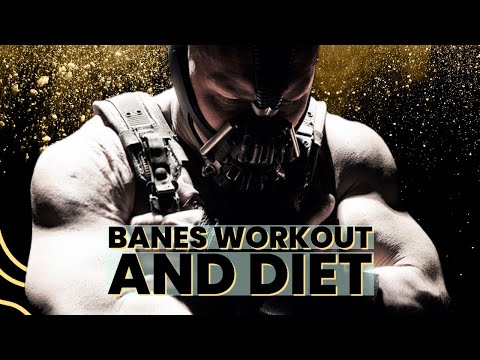 TOM HARDY'S BANE WORKOUT & DIET FOR 24 HOURS!