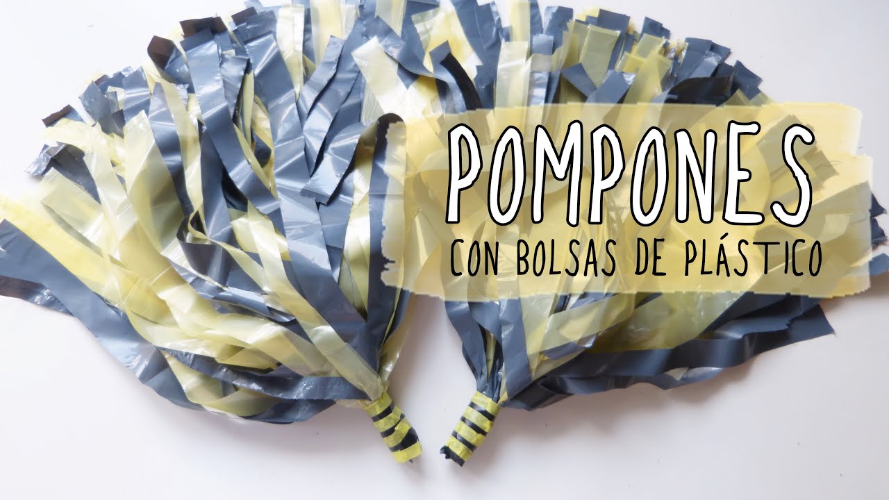 Watch Pompón de cheerleader con bolsa de plástico|Manualidades fáciles Now Pompón de cheerleader con bolsa de plástico|Manualidades fáciles