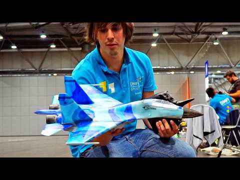 SELFBUILD SUCHOI SU-30MK RC INDOOR JET WITH VECTOR THRUST CONTROL