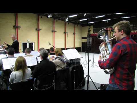 Glenn Van Looy recording Nigel Clarke's `The City in the Sea'
