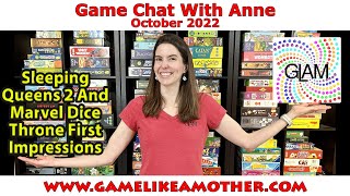 Sleeping Queens 2 & Marvel Dice Throne - Game Chat with Anne
