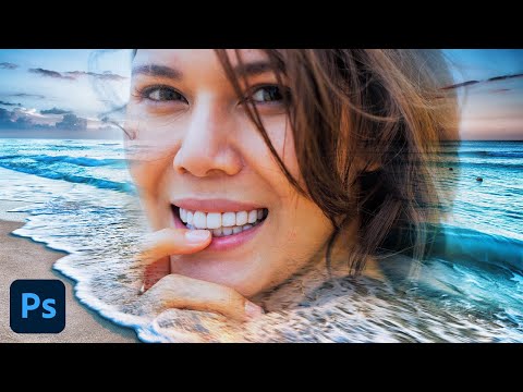 How to Blend Two Images in Photoshop - 3 Easy Ways Video