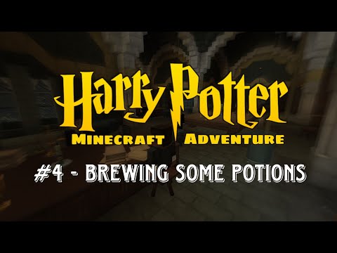 The Magic Insider - #4 - Brewing Some Potions - Harry Potter Minecraft Adventure