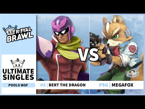 Royal Brawl 2023 - OS | Bert The Dragon (Captain Falcon) Vs PSG | Megafox (Fox) Singles Pools WSF