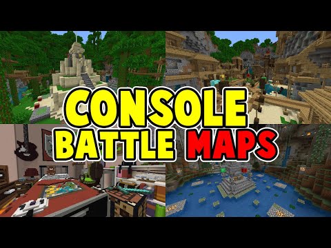 Minecraft Bedrock: All Console Battle Mode Maps DOWNLOAD