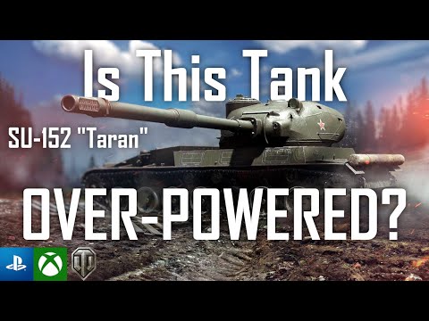 | Is This Tank OVERPOWERED? - SU-152 "Taran" | World of Tanks Modern Armor | WoT Console |