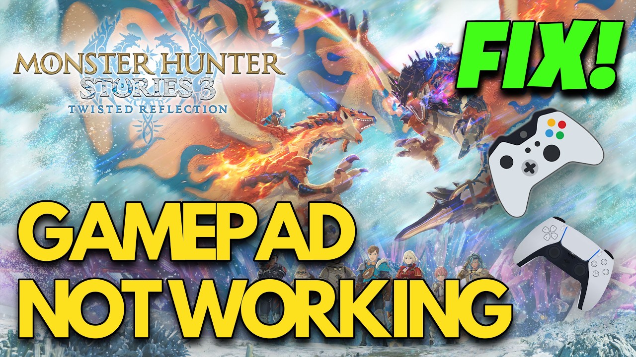 Monster Hunter Stories 3 Twisted Reflection | FIX: Gamepad Not Working / Not Detected on Steam PC 🎮