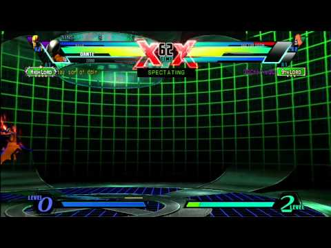 This is how broken playing against galactus online in UMVC3