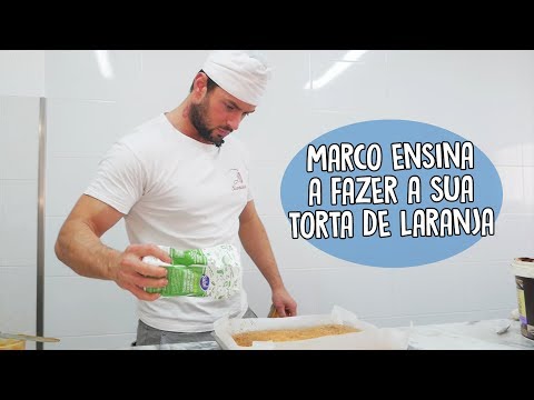 Marco ensina a fazer a sua famosa torta de laranja