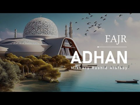 Adhan Fajr | Azan | Mishary Rashid Alafasy | English Translation HD | مشاري راشد العفاسي | أذان | AI