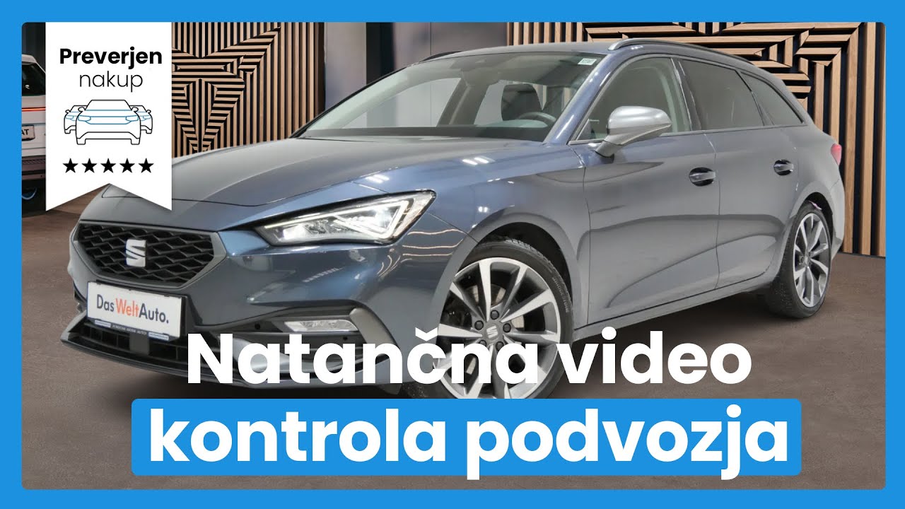 Seat Leon 2.0 TDI FR DSG - MEMORY - DIG.ŠTEVCI - KAMERA