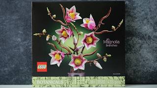 LEGO Botanicals 11510 Magnolia Branches - LEGO Speed Build Review