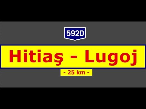 DJ 592D: Hitiaş - Lugoj (March 29, 2017)