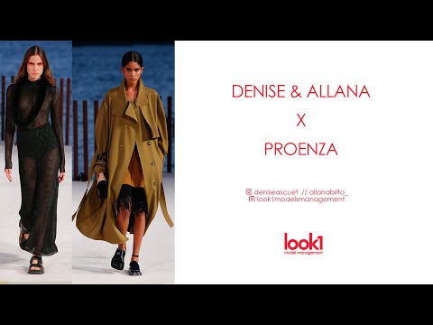 Denise Ascuet and Allana Brito for Proenza SS22