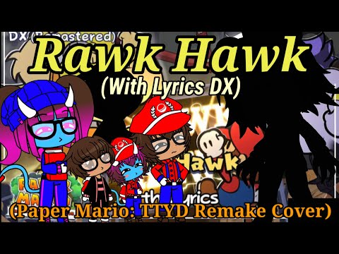 The Ethans React To:Rawk Hawk With Lyrics DX (Remastered) By Juno Songs (Gacha Club)