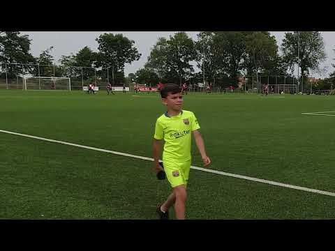 Keeper Sergio FC Abcoude DRC Toernooi FC Abcoude O15 DRC O15 met keeper Thomas