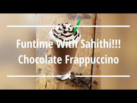 How To Make A Chocolate Frappuccino