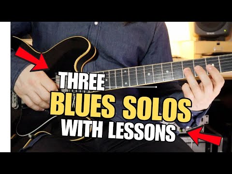 Learn to Play solo over 1-4-5 progression - Guitar Lesson