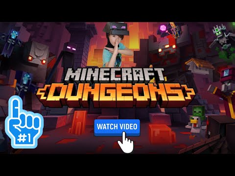 Minecraft Dungeons: Defeating evil and saving villagers.