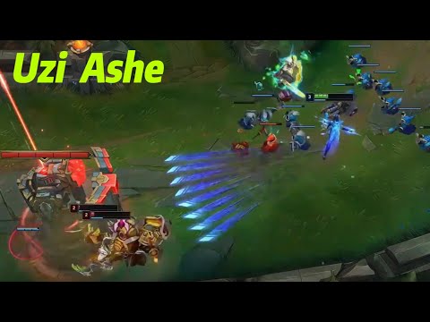 UZI ASHE VS DRAVEN, PLAY WITH MING LEONA！