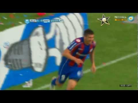 San Lorenzo 1 - At. Rafaela 0 (Inicial 2012, Argentina)