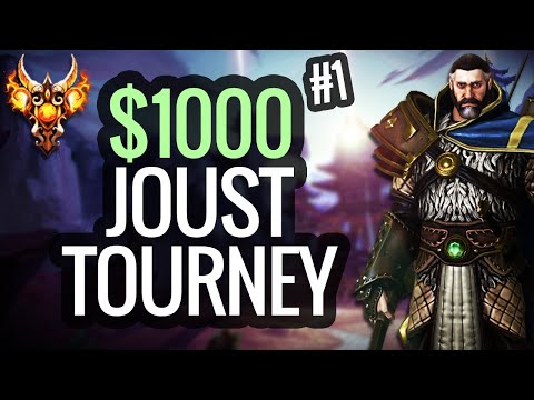$1000 Joust Tournament CRAZY Game 1 hosted by Trellirelli- Smite