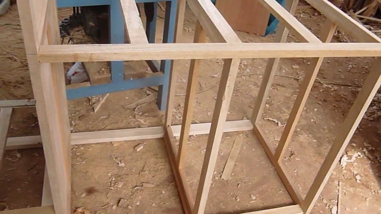 Construccion De Estructura De Madera Con Tornillos