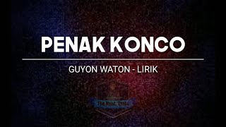 Download lagu PENAK KONCO  -  GUYON WATON  -  [ LIRIK ] mp3