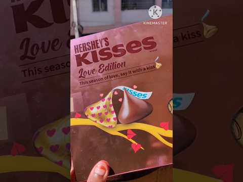 HERSHEY'S Kisses Love Edition💋💕 #chocolate #kisses #hershey #loveedition #new #trending #shorts #yt