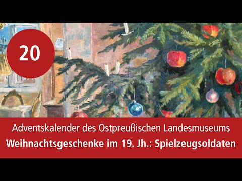 Adventskalendertürchen Nr. 20: Spielzeugsoldaten als Weihnachtsgeschenke