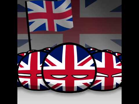 What if British Empire Return... #countryhumans #countryballs #polandball