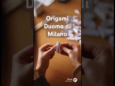 Duomo di Milano, Folded From Paper