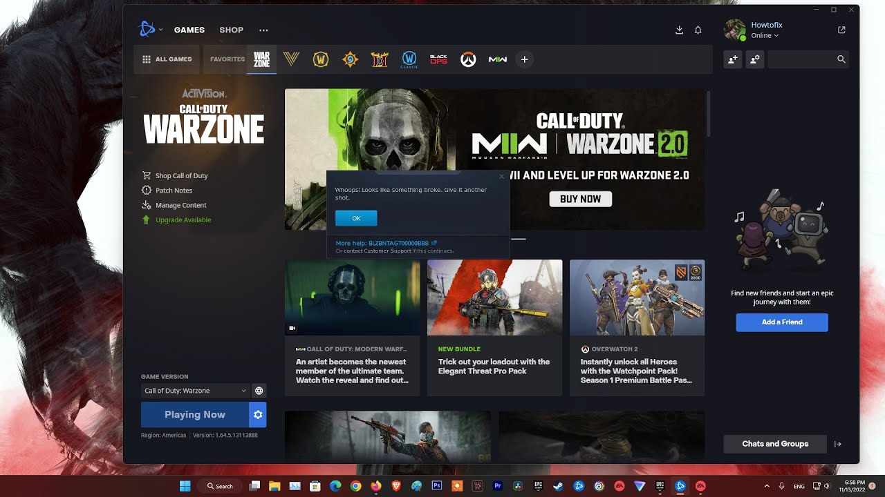 Important! How to install COD: Modern Warfare on your PC with the Blizzard  App (Battle.net client) - FAQ - Gamesplanet.com