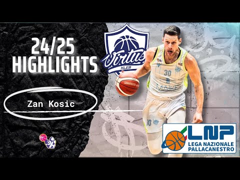 Zan Kosic Highlights 2024/25 || Italy Serie B1 || Virtus Ragusa