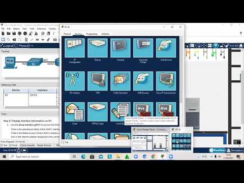 Tania Argadini - Tugas 10.4.4 Packet Tracer - Build a Switch and Router Network - Physical Mode