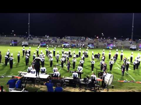 Lebanon High School Marching Blue Devils 2014 - Franklin County game