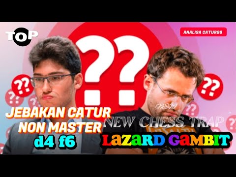 Top 9+1 Chess trap LAZARD GAMBIT | Chess analysis