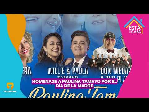 Homenaje a Paulina Tamayo por el día de la madre