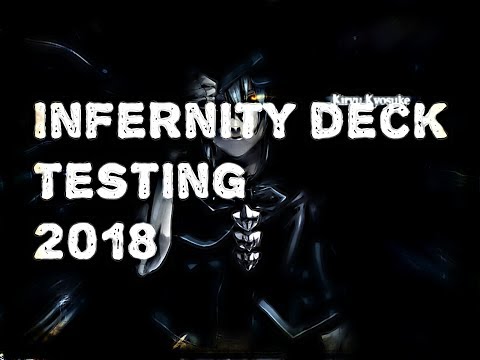 Yu-Gi-Oh! Infernity deck testing November 2018