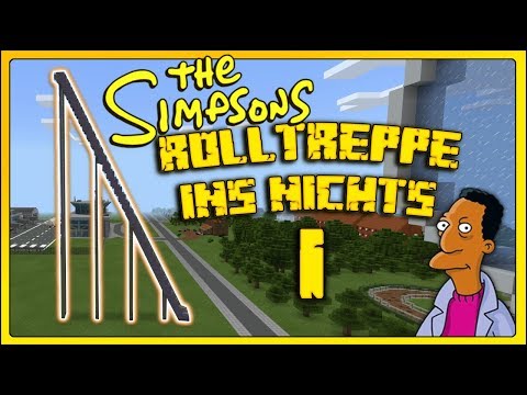 Minecraft Springfield | Rolltreppe ins Nichts | Part 1 wo bleibt das Nichts