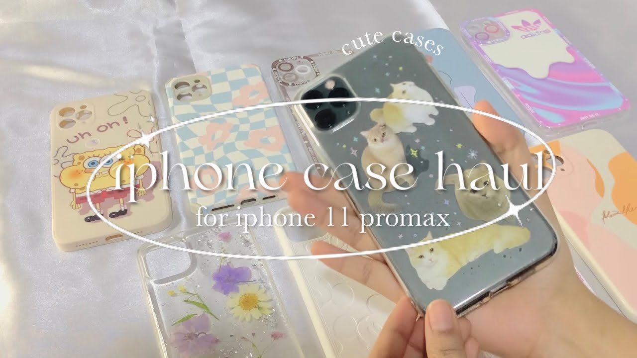 iphone 11 pro max aesthetic case haul from shopee✨