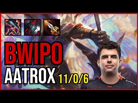 BWIPO - AATROX vs VOLIBEAR Jungle - EUW Challenger - Patch 11.6