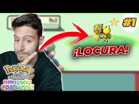 Pokémon Esmeralda SHINYLOCKE CRY MODE #1✨ - ¡EL DESAFÍO DEFINITIVO!