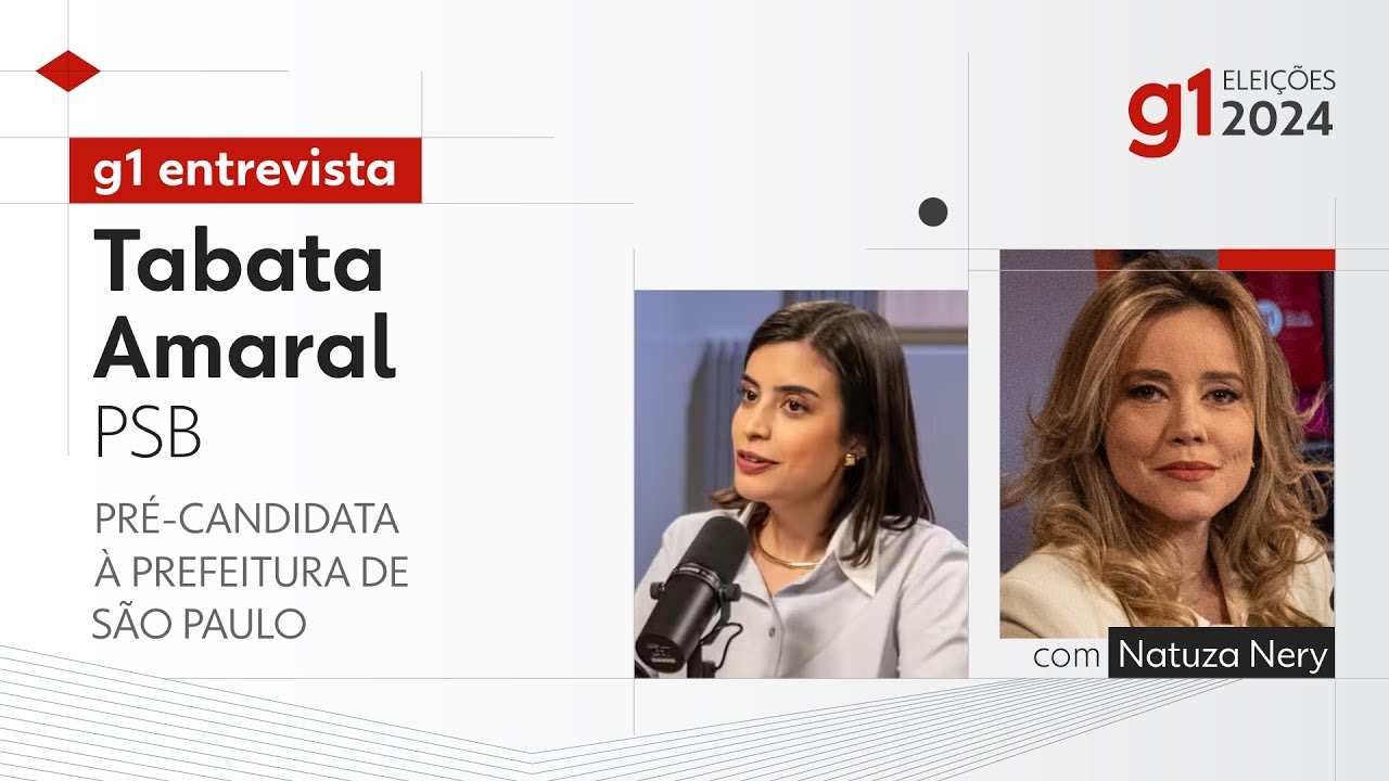 Natuza Nery entrevista Tabata Amaral (PSB) | Eleições municipais