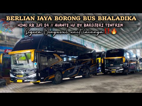 Borong Lagi Bus Baru Dari Bhaladika‼️Datang 2 Bus Pembelian Terbaru Spek Akap. Bus Lain Menyusul🔥